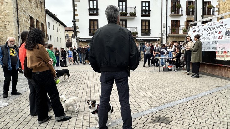 Txakurrekin "beldurrik gabe" paseatzeko eskatu dute