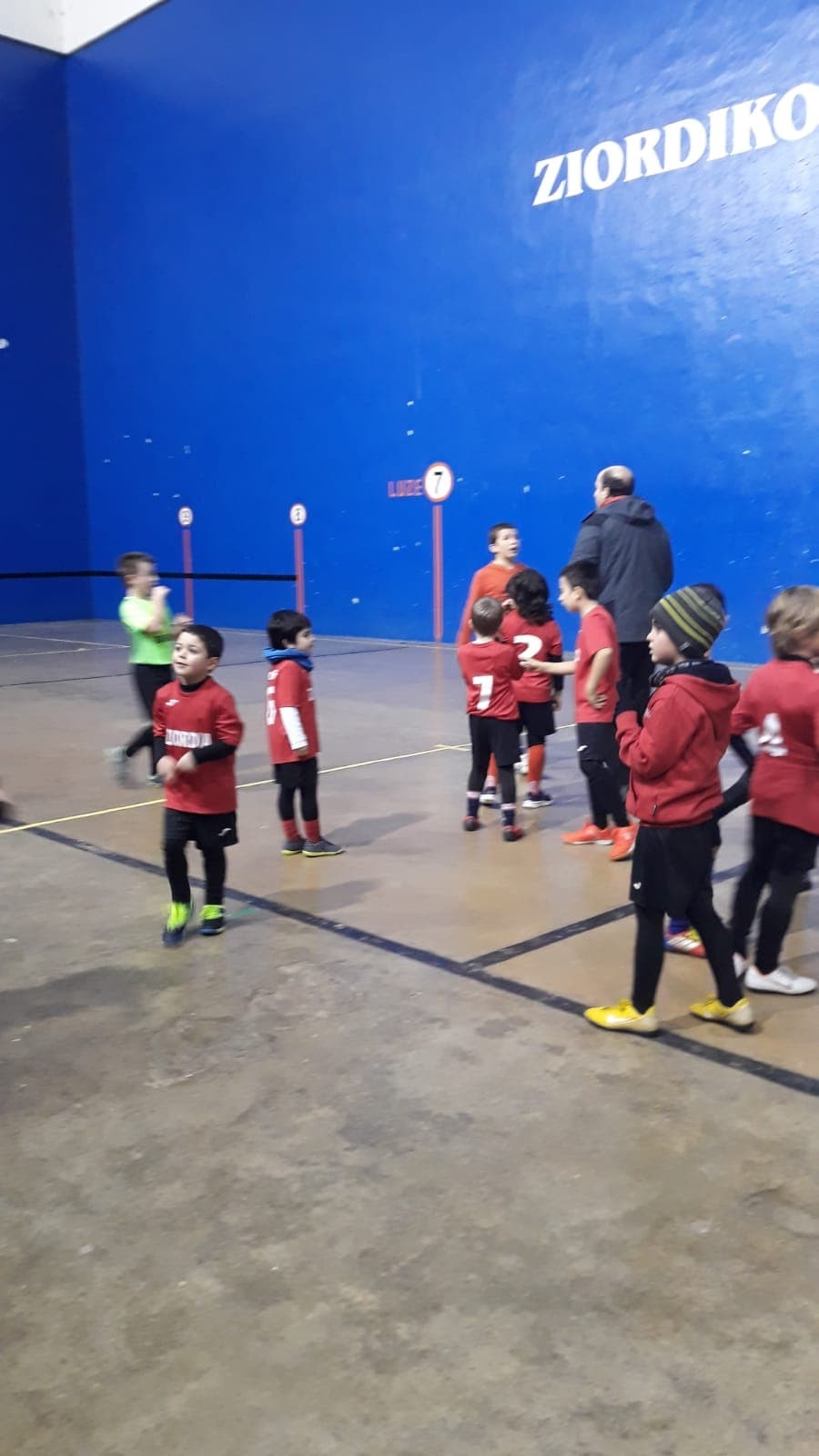 Giro ona Ziordiko Futbol Torneoan
