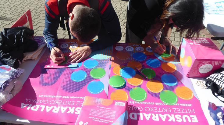 Euskaraldian izena emateko aukera