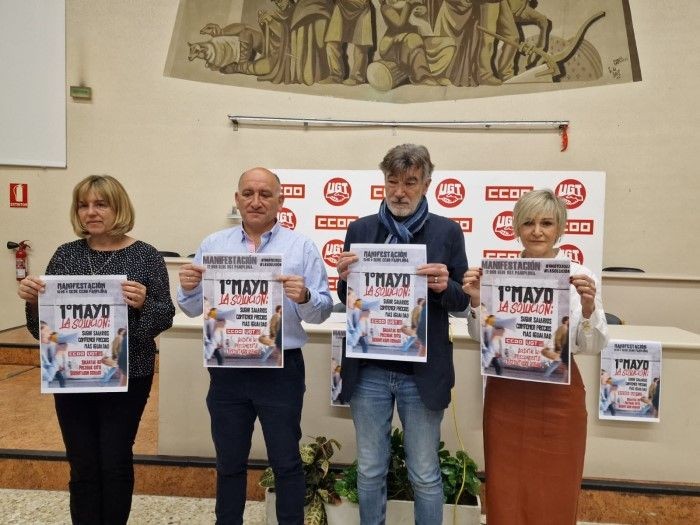 UGT eta CCOO: soldatak igotzea, prezioak mantentzea eta berdintasun handiagoa