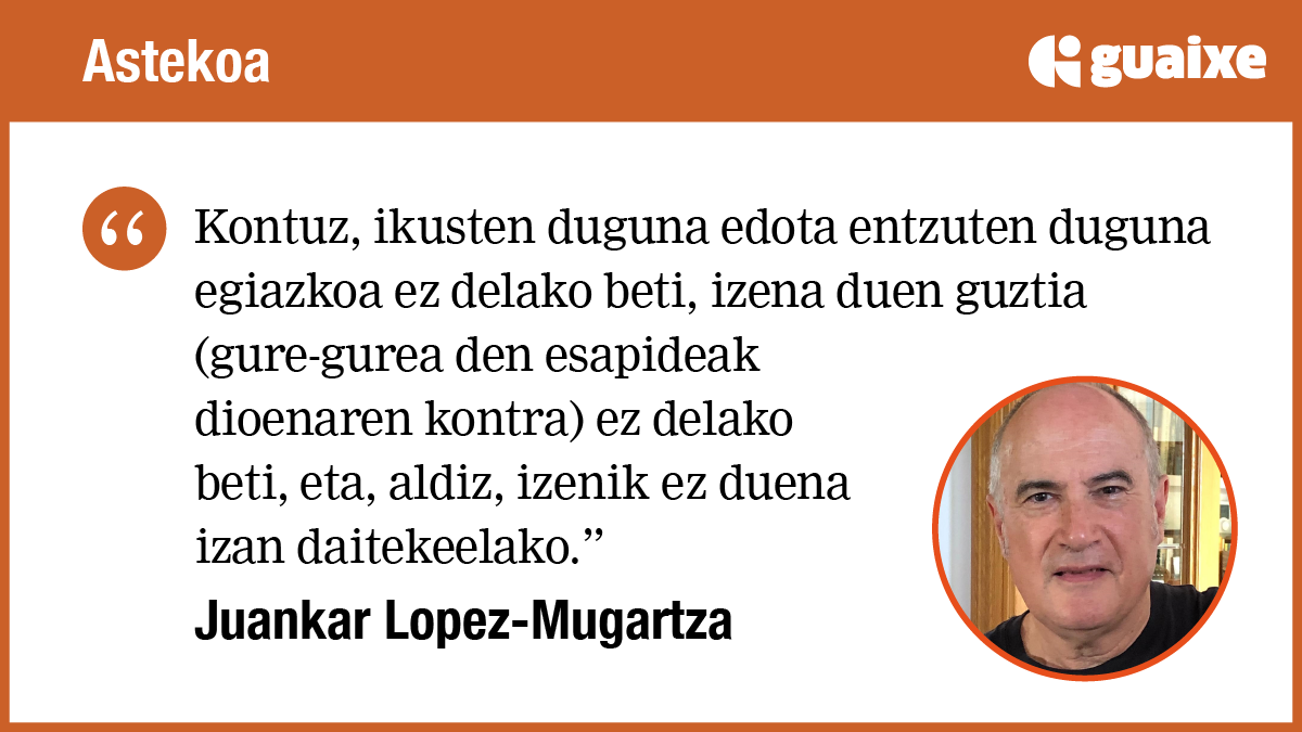 Zapalgailua ortzadarraren atzean