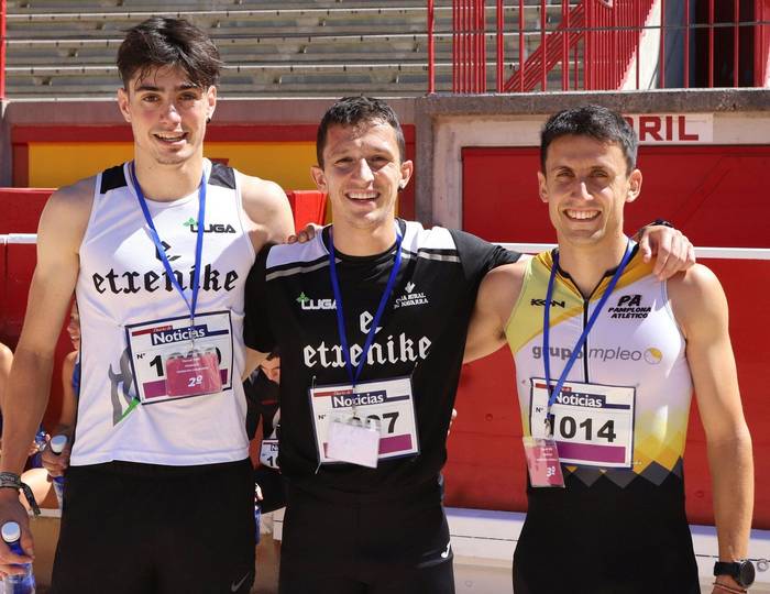 Ruben Mendieta, hirugarren Entzierroko Lasterketan