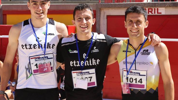 Ruben Mendieta, hirugarren Entzierroko Lasterketan