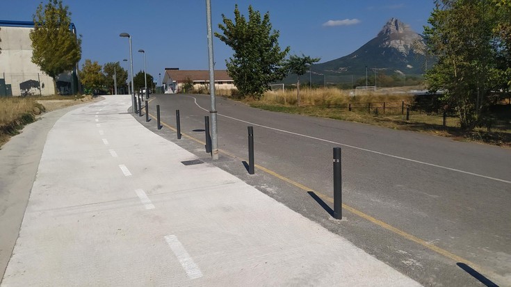 Etxarri Aranazko bizikleta bide sarea guztiz erabilgarri dago