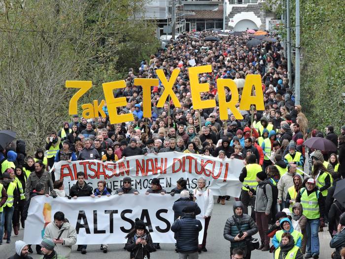 Azken zigorra beteta, bukatu da Altsasuko auzia