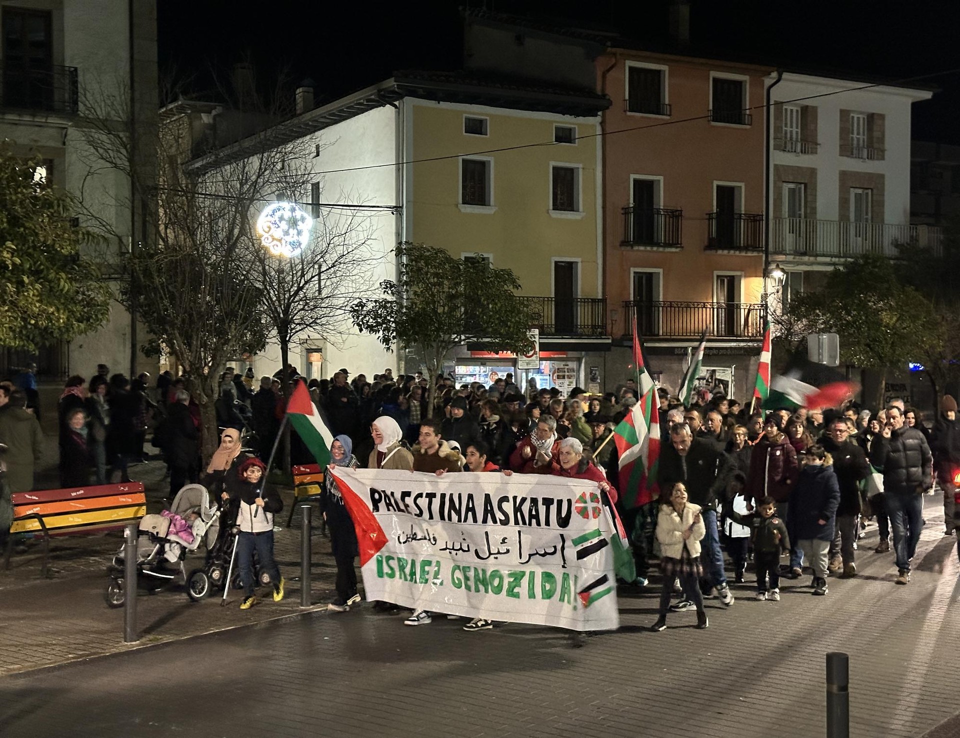 Palestinaren aldeko mobilizazioak deitu dituzte