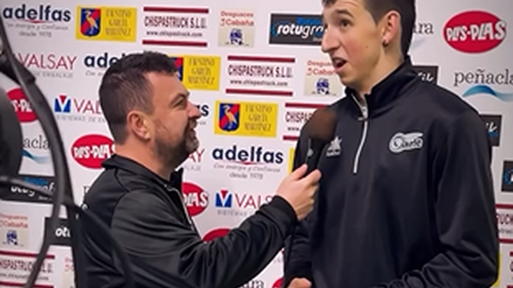 Adrian Azpirozek garaipenarekin debutatu zuen jaioterrian