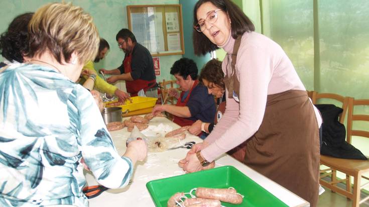 Txerria, ospakizunaren erdigunean