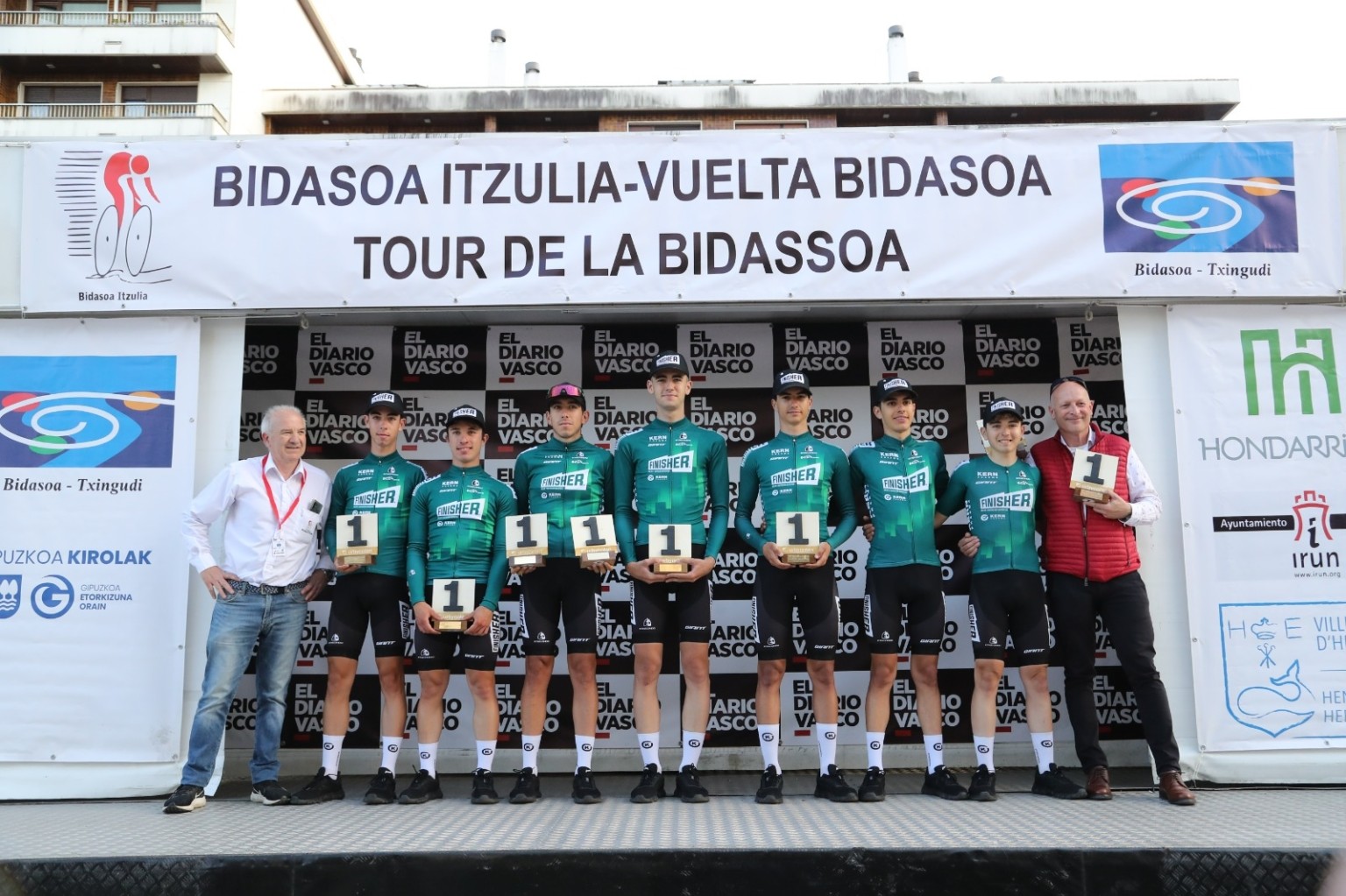 Mintegi, Tadeo eta Gil oso ongi Bidasoako Itzulian