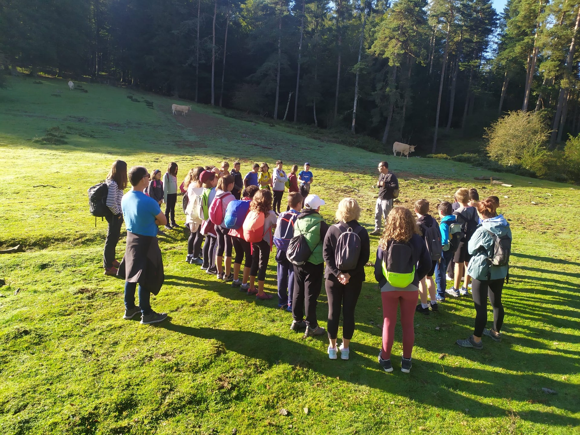 Altsasu, Irurtzun eta Uharte Arakil Herri Eskoletako LH6.mailako ikasleak Aralarren