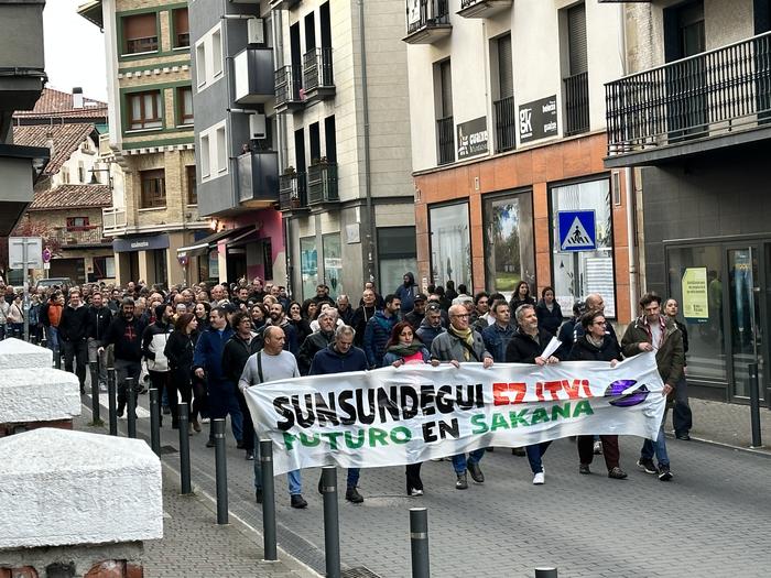Sunsundegui, hasi da likidazio prozesua