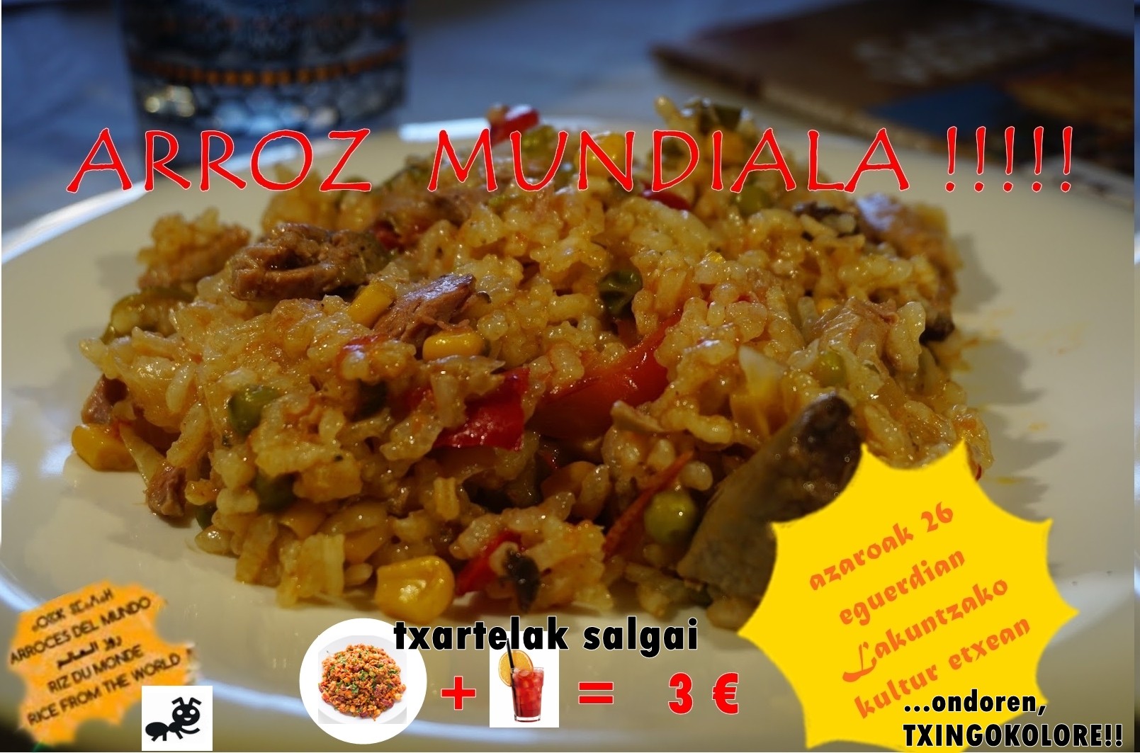 Arroz Mundiala!!!