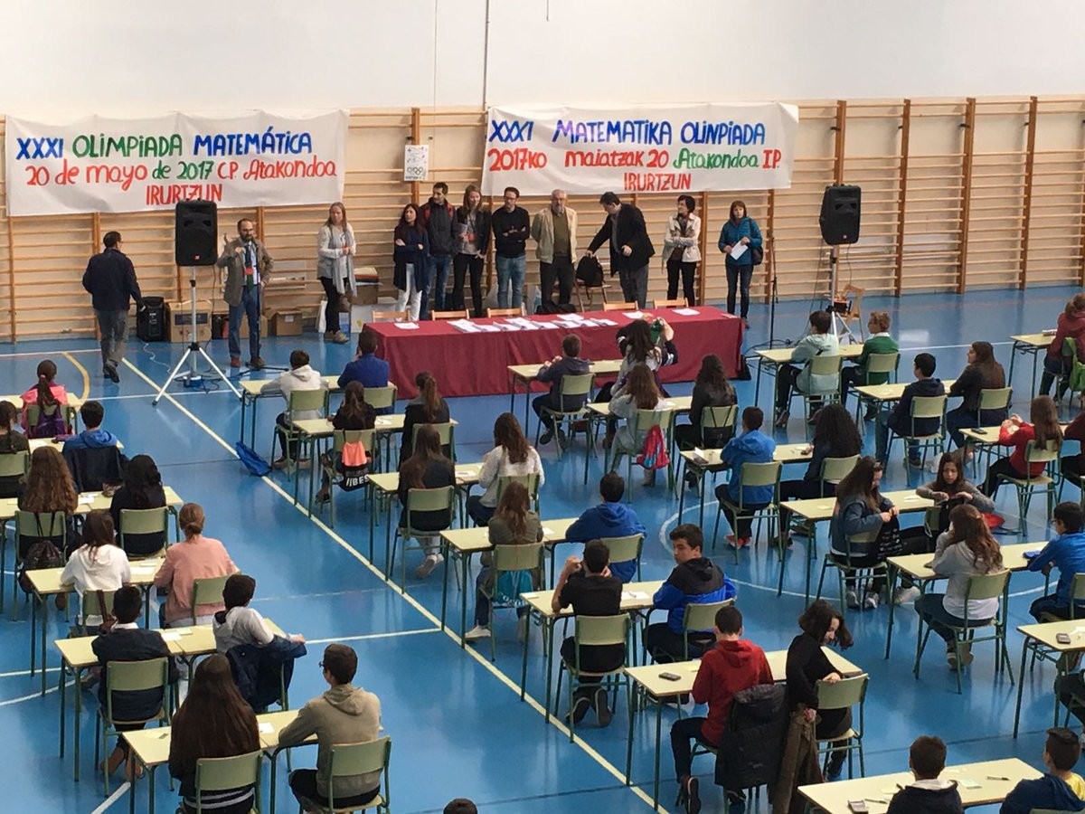 Irurtzun matematikari gazteen bilgune izan zen 