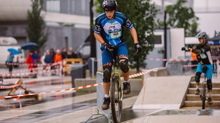 Ekhi Congilek lau domina ekarri ditu EC Unicycling probatik