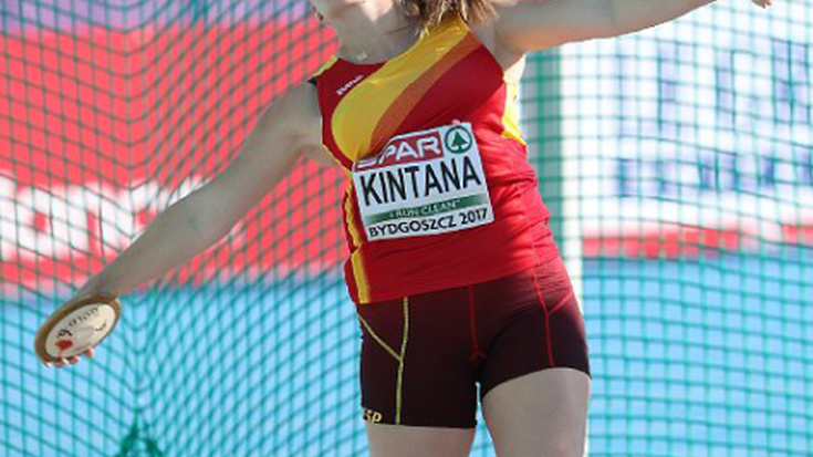 Beste errekor bat June Kintanarendako: 56,30 m