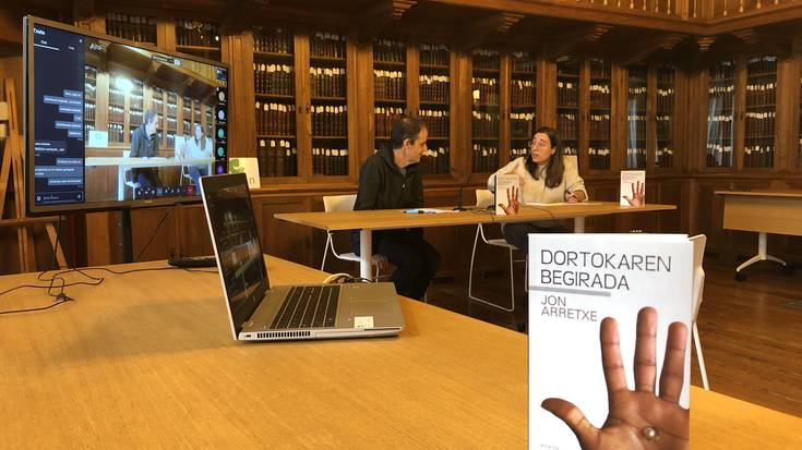 Arretxek 'La mirada de la tortuga' liburua aurkeztuko du Altsasun