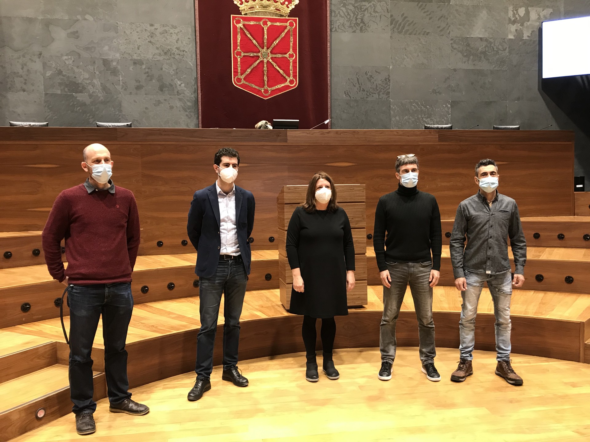 Lanbide Heziketako kirol eskaintzaz bitan Parlamentuan
