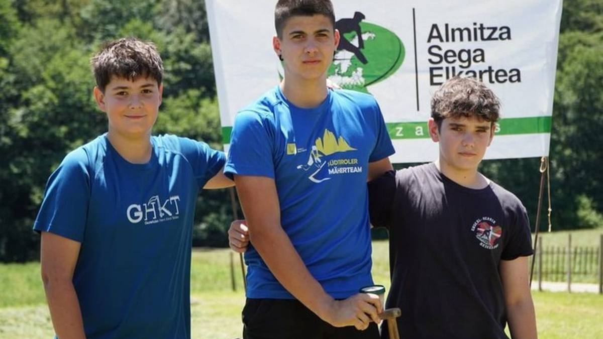 "Almitzako Gazteen Sega Liga irabaztea, eta denbora onekin... pozik nago"