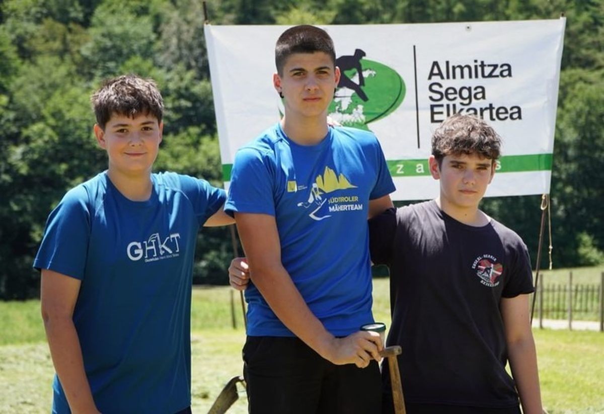 "Almitzako Gazteen Sega Liga irabaztea, eta denbora onekin... pozik nago"