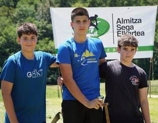 "Almitzako Gazteen Sega Liga irabaztea, eta denbora onekin... pozik nago"