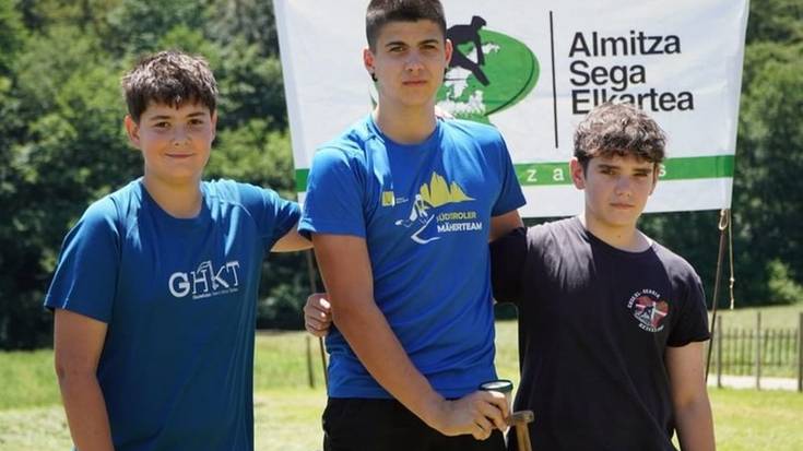 "Almitzako Gazteen Sega Liga irabaztea, eta denbora onekin... pozik nago"