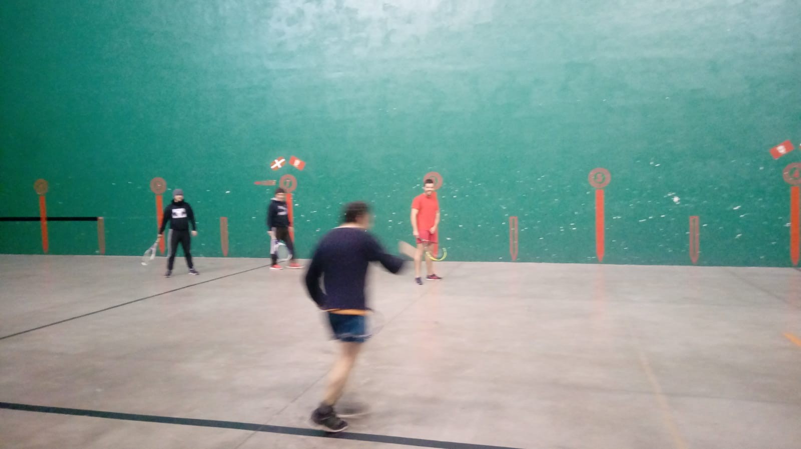 II. Olaztiko Frontenis Txapelketako finalak jokoan