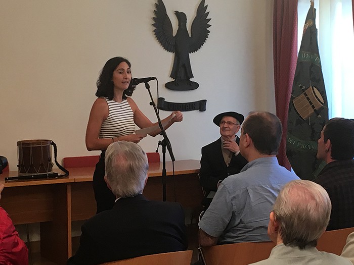 Sagasetak Euskal Herriko Txistularien elkartearen Urrezko domina jaso du - 4