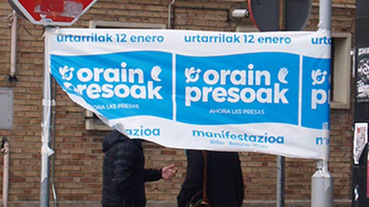 Presoen gaia mahai gainean jartzeko, kalera