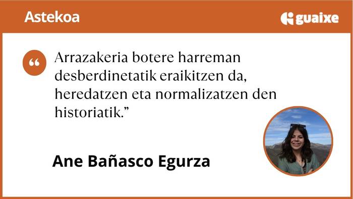 Ez da aurreiritzia bakarrik