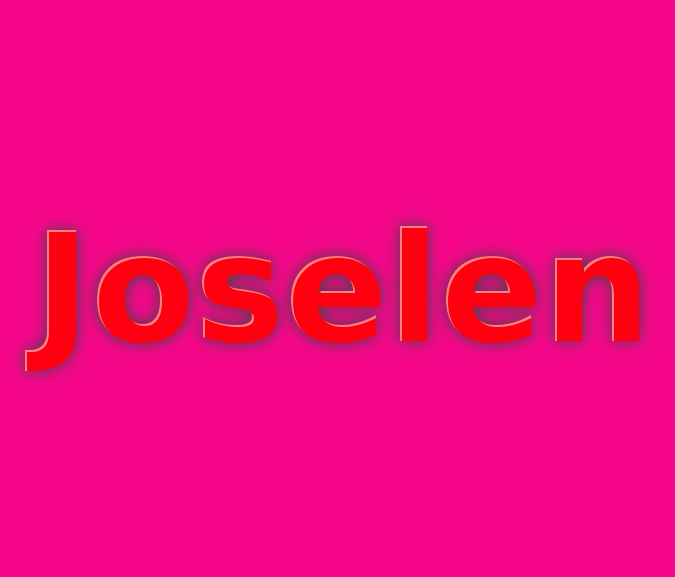 JOSELEN-JOSS MODA logotipoa