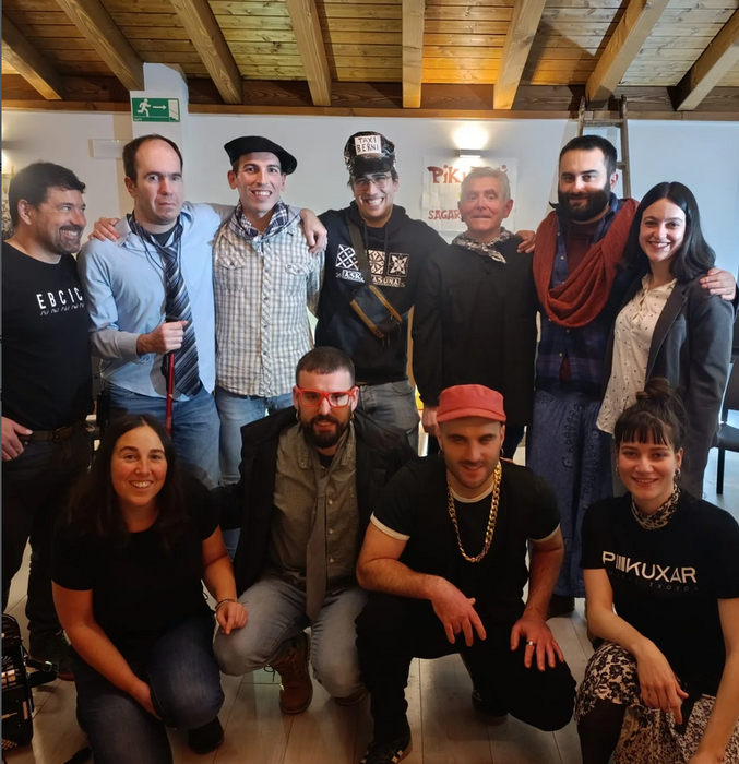 Bertso trama 'sagardotegian'