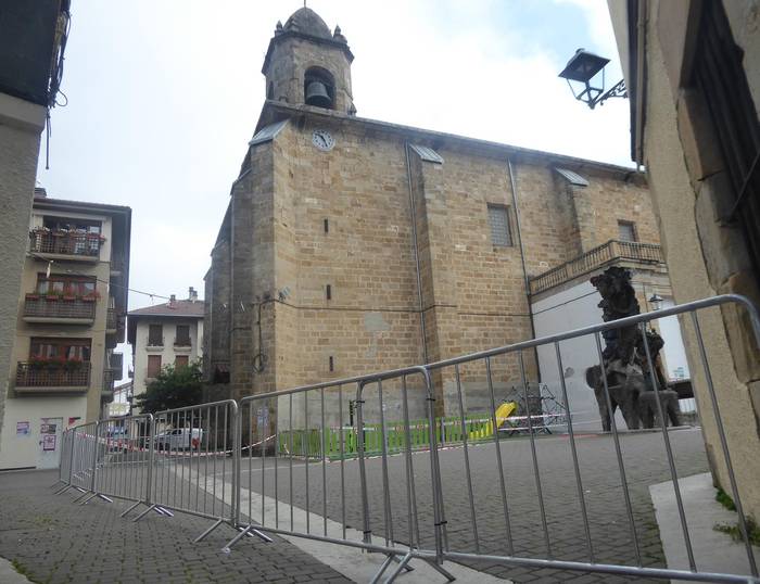 Altsasuko ezkilak bi egunez mutu egon dira