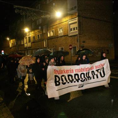 Erailketa matxistak salatzeko elkarretaratzea