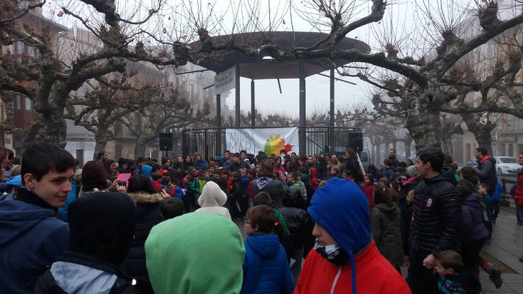 Euskararen eguna ospatu dute Andra Mari ikastolan