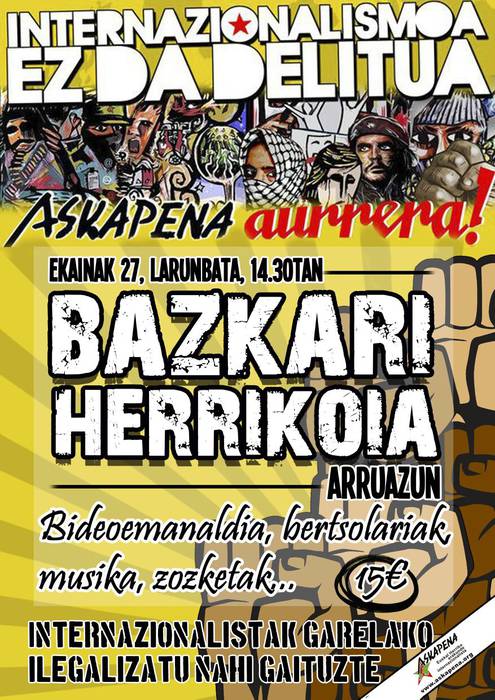 Bazkari internazionalista