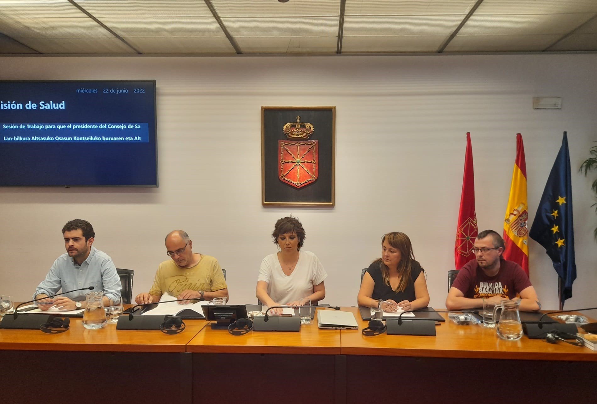 Osasun eskualdearen egoeraren "larria" Parlamentuan azaldu dute