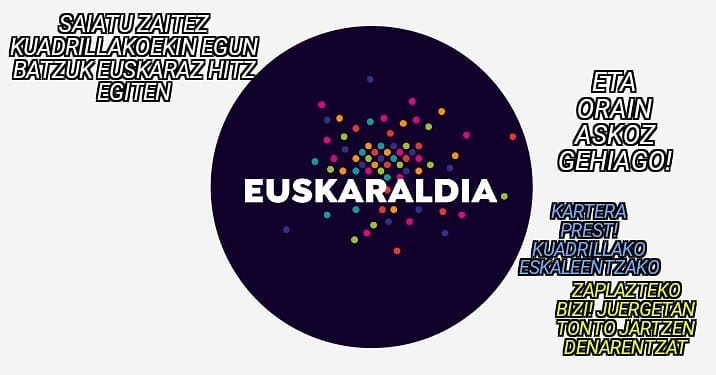 Memetxorroak: Saiatu zaitez kuadrillakoekin egun batzuk euskaraz hitz egiten