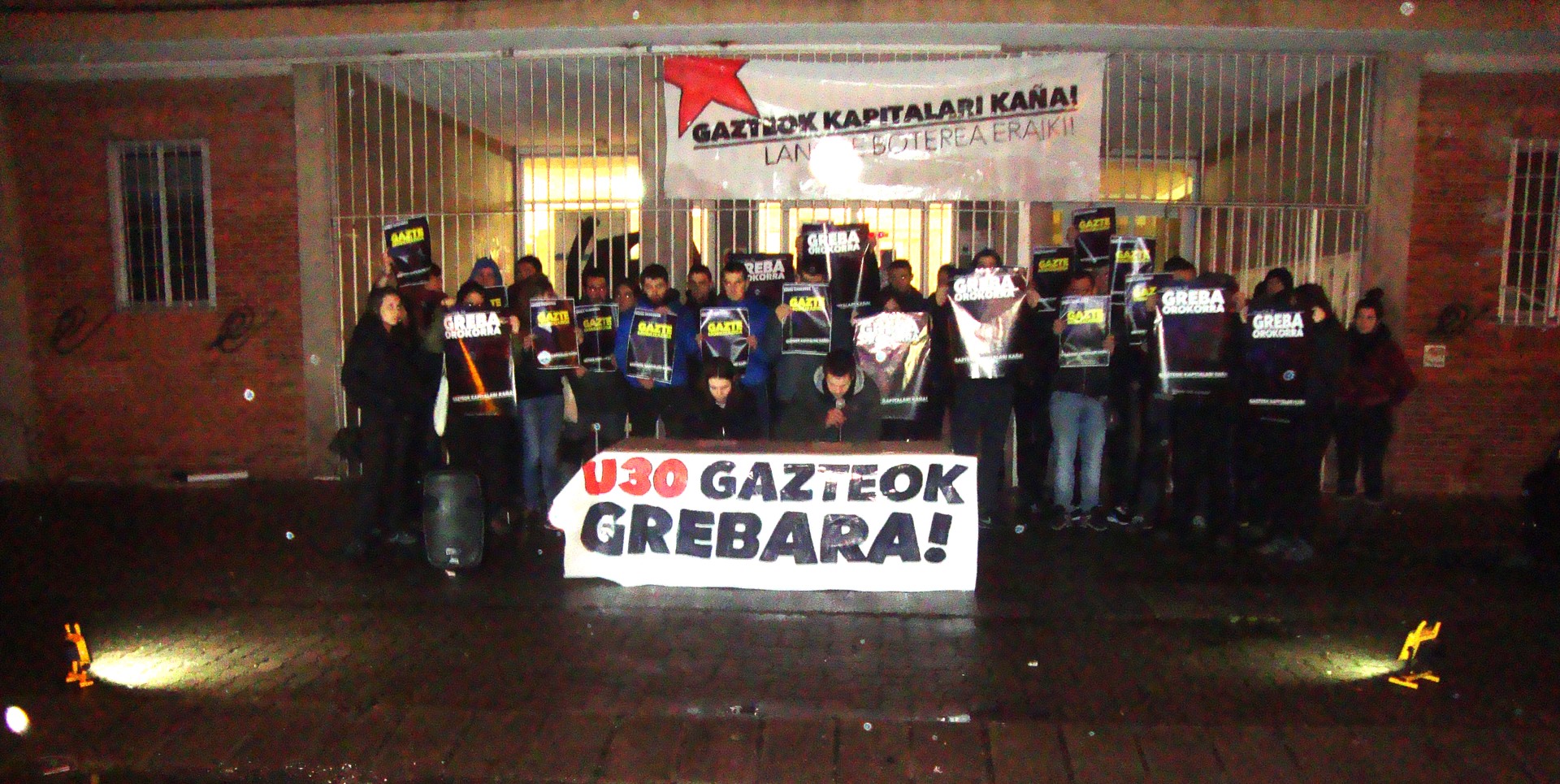 SGA-k grebarekin bat egin dute, diotenez "etorkizun ilunaren aurrerapena jada bizitzen" ari direlako
