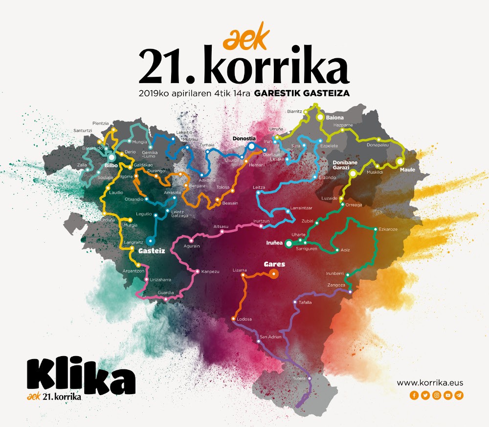 Korrika apirilaren 9ko goizaldean iritsiko da Sakanara 