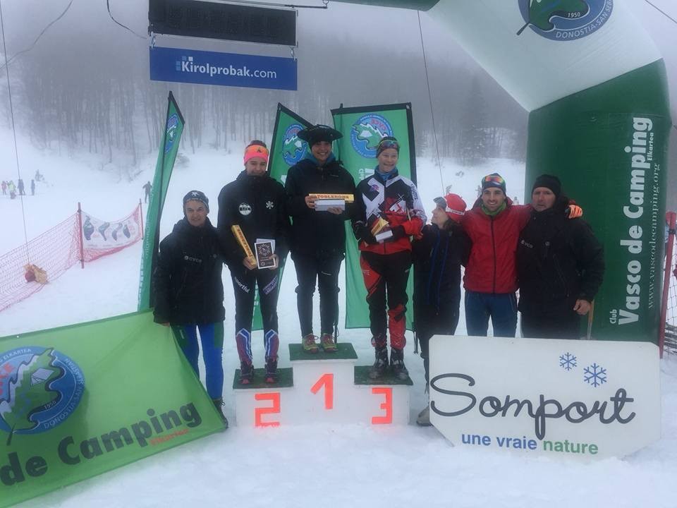 Olga Garziandia hirugarrena Donostiako Ipar Eski Trofeoan