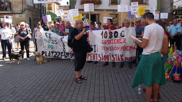 Pentsio duinen Iruñeko manifestaziorako autobusa antolatu dute 