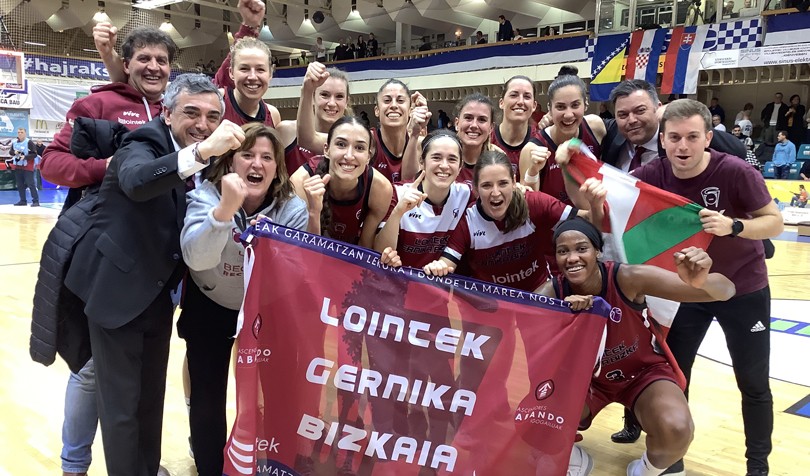 Naiara Diezen Gernika Lointekek historia egiten jarraitzen du: EuroCupeko final zortzirenetara sailkatu da