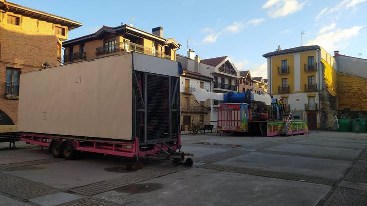 Zubeztia plazako aparkalekua itxita