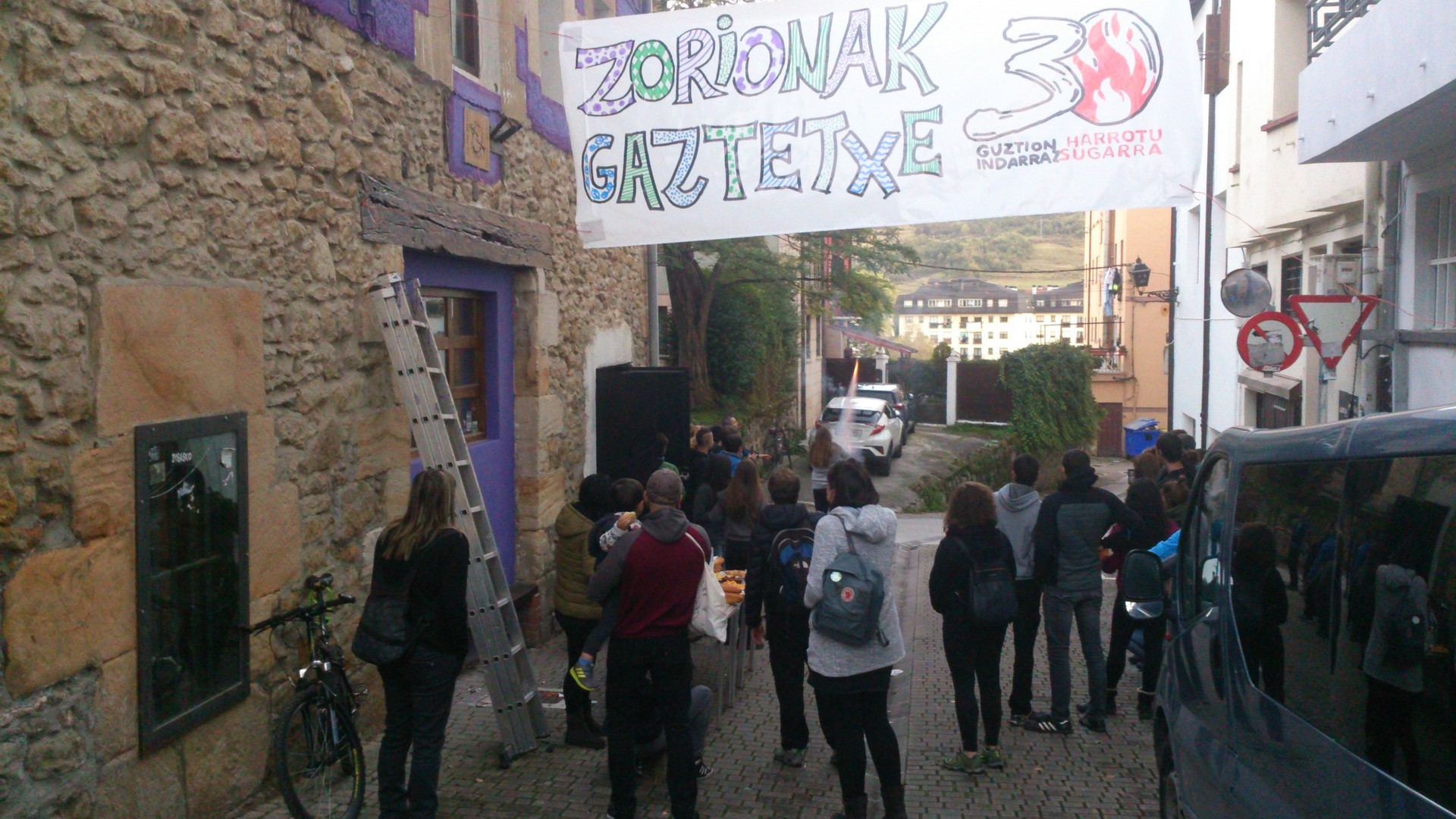 Gaztetxearen urteurrena ospatuko dute