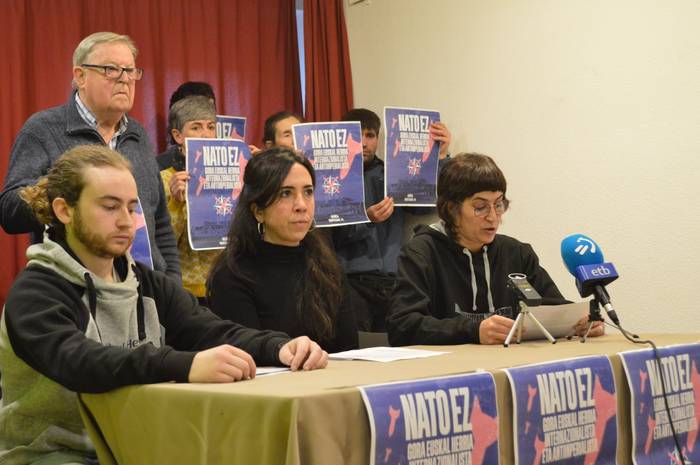 NATOren kontrako manifestazioa deitu dute