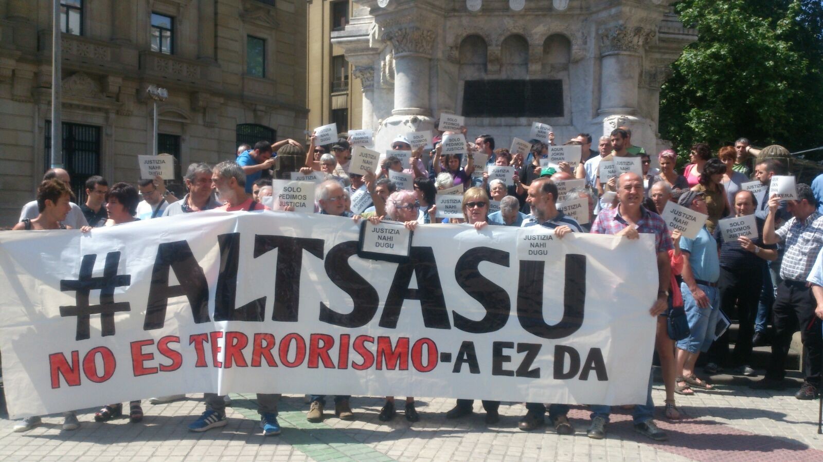 Altsasuarrak Espainiako Auzitegi Nazionalak epaituko ditu