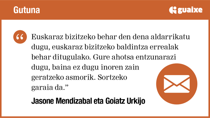 Eta milaka batera, zertarako gai ginateke?