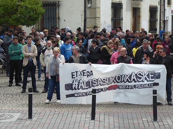 Altsasu kasua deiturikoaren ibilbidea