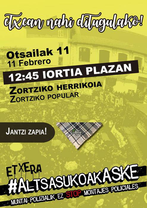 Elkartasun argazkia eta zortzikoa