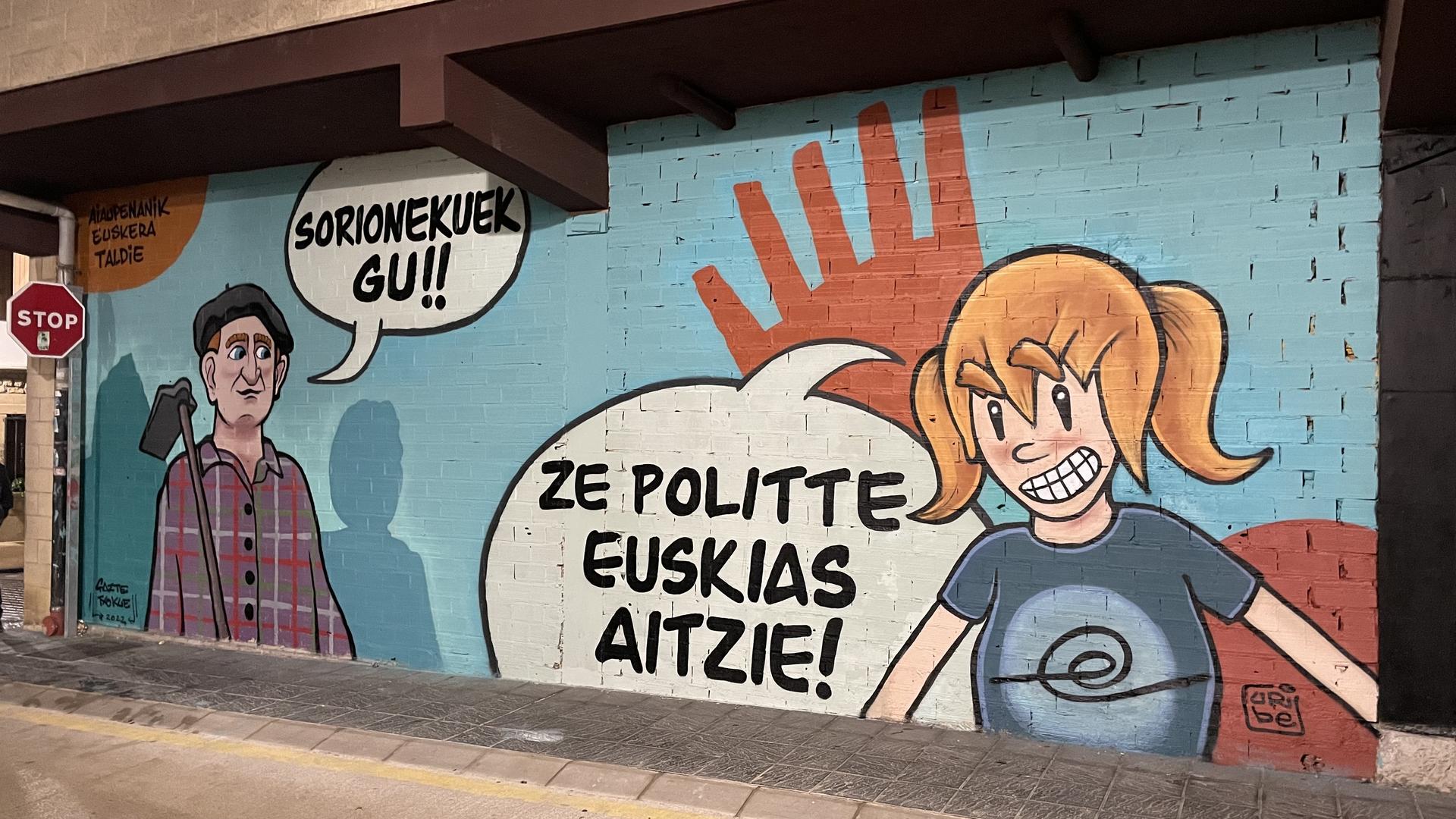 Erraldoia eta buruhandia euskaraz